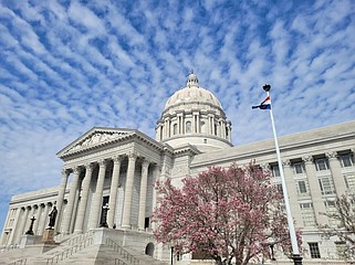 The Missouri Capitol is shown in Jefferson City. (Jason Hancock/Missouri Independent photo)